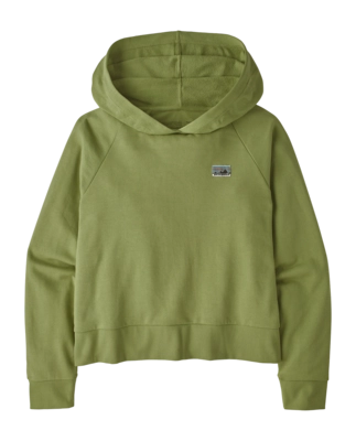 Jumper Patagonia Women's Regenerative Organic Certified Cotton Essential Hoody Buckhorn Green