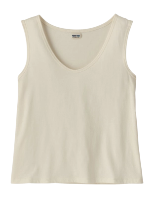 Débardeur Patagonia Femme Regenerative Organic Certified Cotton Tank Undyed Natural