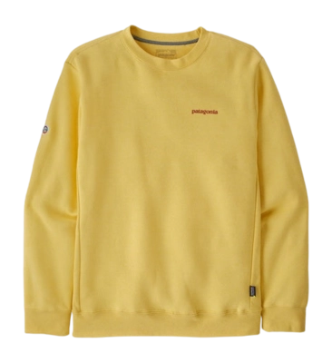 Pullover Patagonia Fitz Roy Icon Uprisal Crew Sweatshirt Unisex Milled Yellow