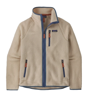 Gilet Patagonia Homme Retro Pile Jkt Dark Natural / Utility Blue
