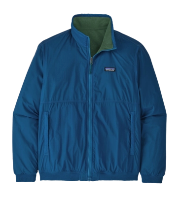 Jacket Patagonia Men's Reversible Shelled Microdini Endless Blue