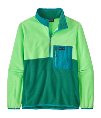Pull Patagonia Homme Microdini 1/2 Zip P/O Gather Green
