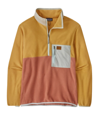 Pull Patagonia Homme Microdini 1/2 Zip P/O Sienna Clay
