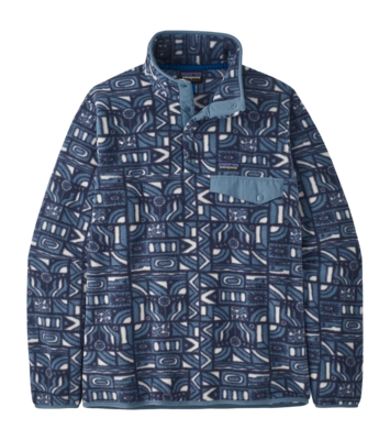 Trui Patagonia Men LW Synch Snap T P/O New Visions New Navy