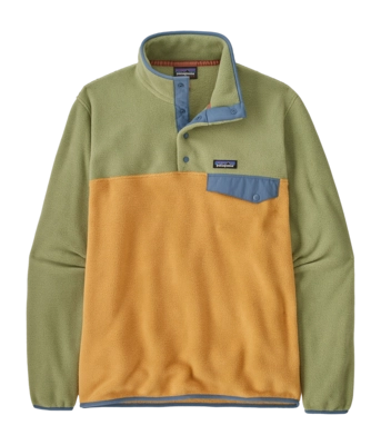 Pull Patagonia Homme LW Synch Snap T P/O Pufferfish Gold