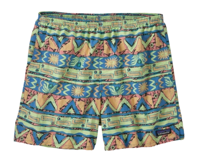 Shorts Patagonia Men Baggies Shorts High Hopes Geo Salamander Green