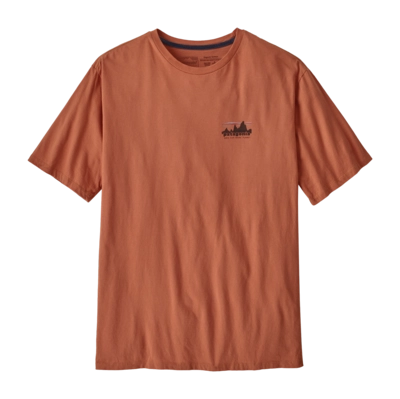 T Shirt Patagonia Homme 73 Skyline Organic T Shirt Sienna Clay