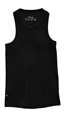 Tanktop Tenue. Women Hailey Black Washed Black