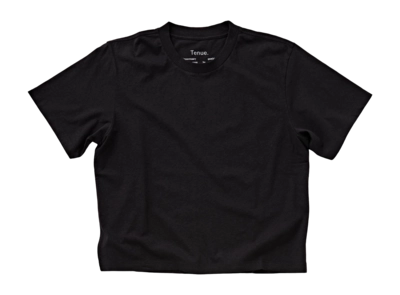 T-Shirt Tenue. Femme Zoe Washed Black Washed Black