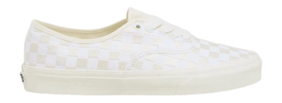 Vans Men Authentic Embroidered Checker White