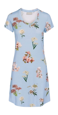 Nachthemd Essenza Damen Isa Annebella Zen Blue