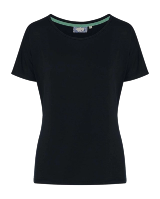 T-Shirt Essenza Damen Ellen Uni Antraciet