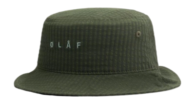 Bob Olaf Hussein Homme Seersucker Forest Green