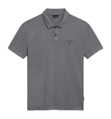 Polo Napapijri Homme Elbas Jersey Grey Owl