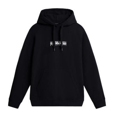 Sweat à Capuche Napapijri Men Box Hoodie Black