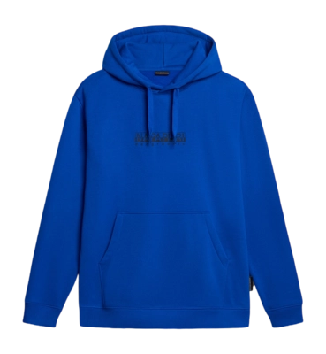 Sweat à Capuche Napapijri Men Box Hoodie Blue Lapis