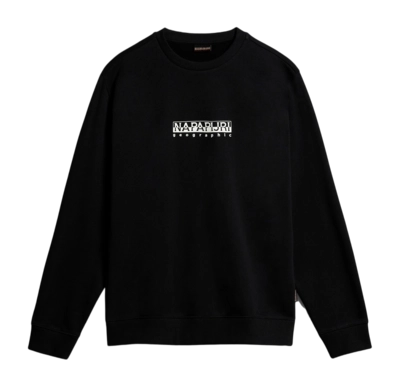 Pull Napapijri Men Box Sweatshirt Black