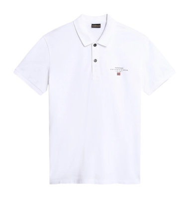 Polo Napapijri Homme Elbas 4 Bright White