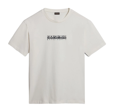 T-shirt Napapijri Homme S-Box 4 White Whisper
