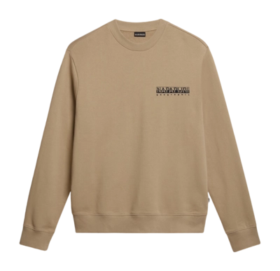 Pull Napapijri Men B-Faber Crew Beige Cornstalk