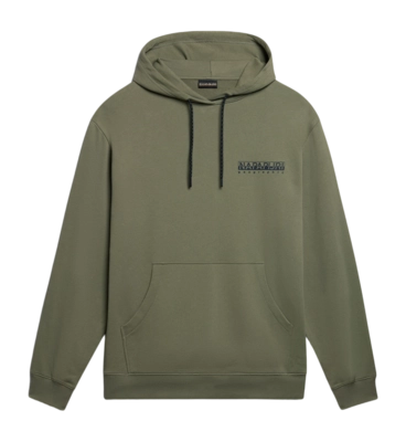 Hoodie Napapijri Men B-Boyd Green Lichen