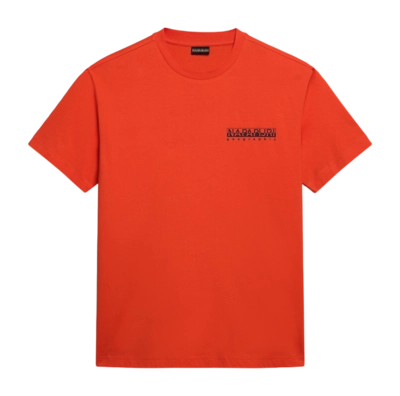 T-shirt Napapijri Homme S-Tahi Orange Spicy