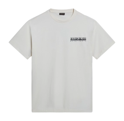 T-shirt Napapijri Homme S-Tahi White Whisper