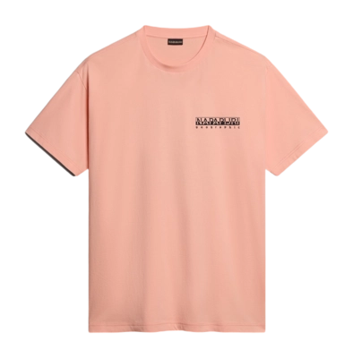 Napapijri T-Shirt Men S-Boyd Pink Salmon '24