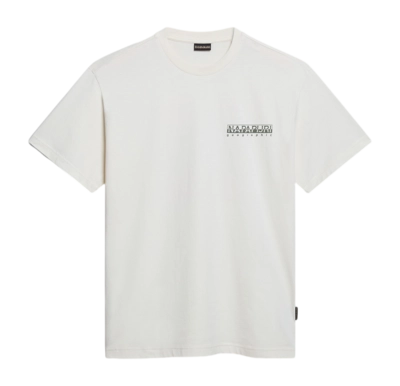 T-shirt Napapijri Homme S-Gouin White Whisper