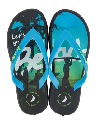 Slipper Rider Kids R1 Energy Black/Blue 2024