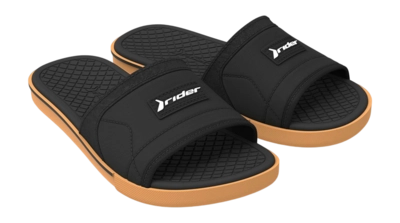 Tongs Rider Homme Spin Slide Black