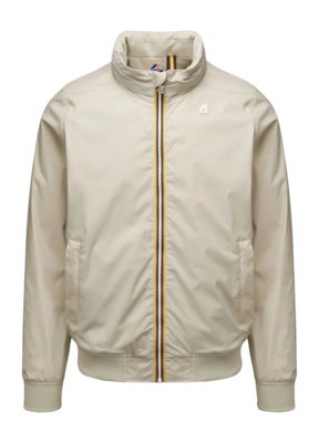 Jacke K-Way Amaury Stretch Nylon Jersey Herren Beige Lt