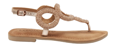 Sandalen Lazamani 33.761 Damen Peach