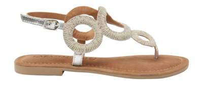 Sandalen Lazamani 33.761 Damen Silver