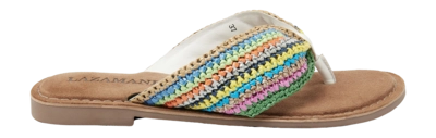 Slipper Lazamani 75.108 Damen White Multi
