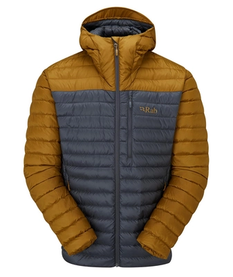 Jacke Rab Microlight Alpine Herren Footprint Graphene