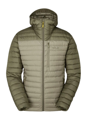 Veste Rab Homme Microlight Alpine Light Khaki Stone