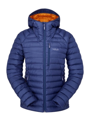 Jacket Rab Women Microlight Alpine Patriot Blue Marmalade