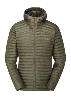 Jacke Rab Cirrus Flex 2.0 Hoody Herren Light Khaki