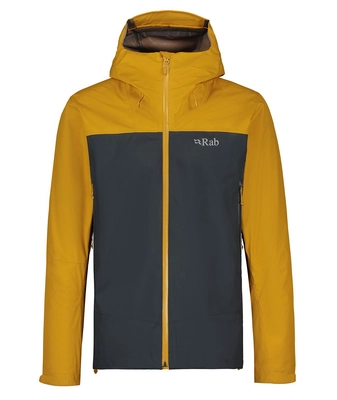 Imperméable Rab Hommes Arc Eco Dark Butternut Beluga