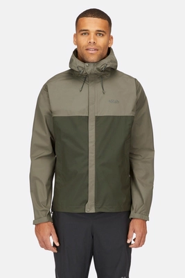 Veste Rab Men Downpour Eco Light Khaki Army