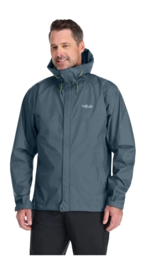 Veste Rab Homme Downpour Eco Orion Blue