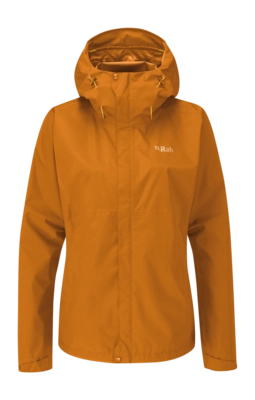 Jacket Rab Women Downpour Eco Marmalade