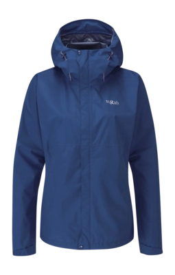 Veste Rab Women Downpour Eco Patriot Blue