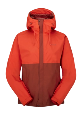 Jas Rab Women Downpour Eco Red Grapefruit Tuscan Red