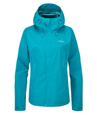 Jacket Rab Women Downpour Eco Ultramarine
