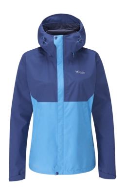 Jas Rab Women Downpour Eco Nightfall Blue Alaska Blue
