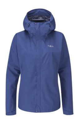 Veste Rab Women Downpour Eco Nightfall Blue