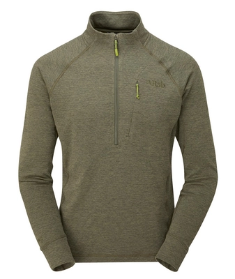 Sweatjacke Rab Nexus Pull-On Herren Light Khaki