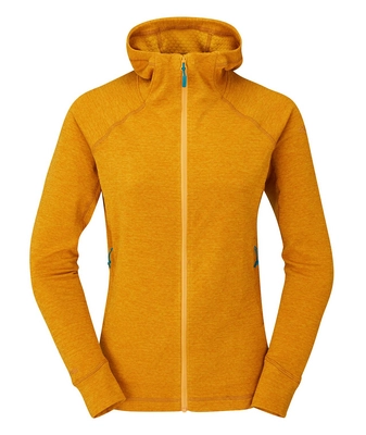 Zip Sweatshirt Rab Women Nexus Dark Butternut